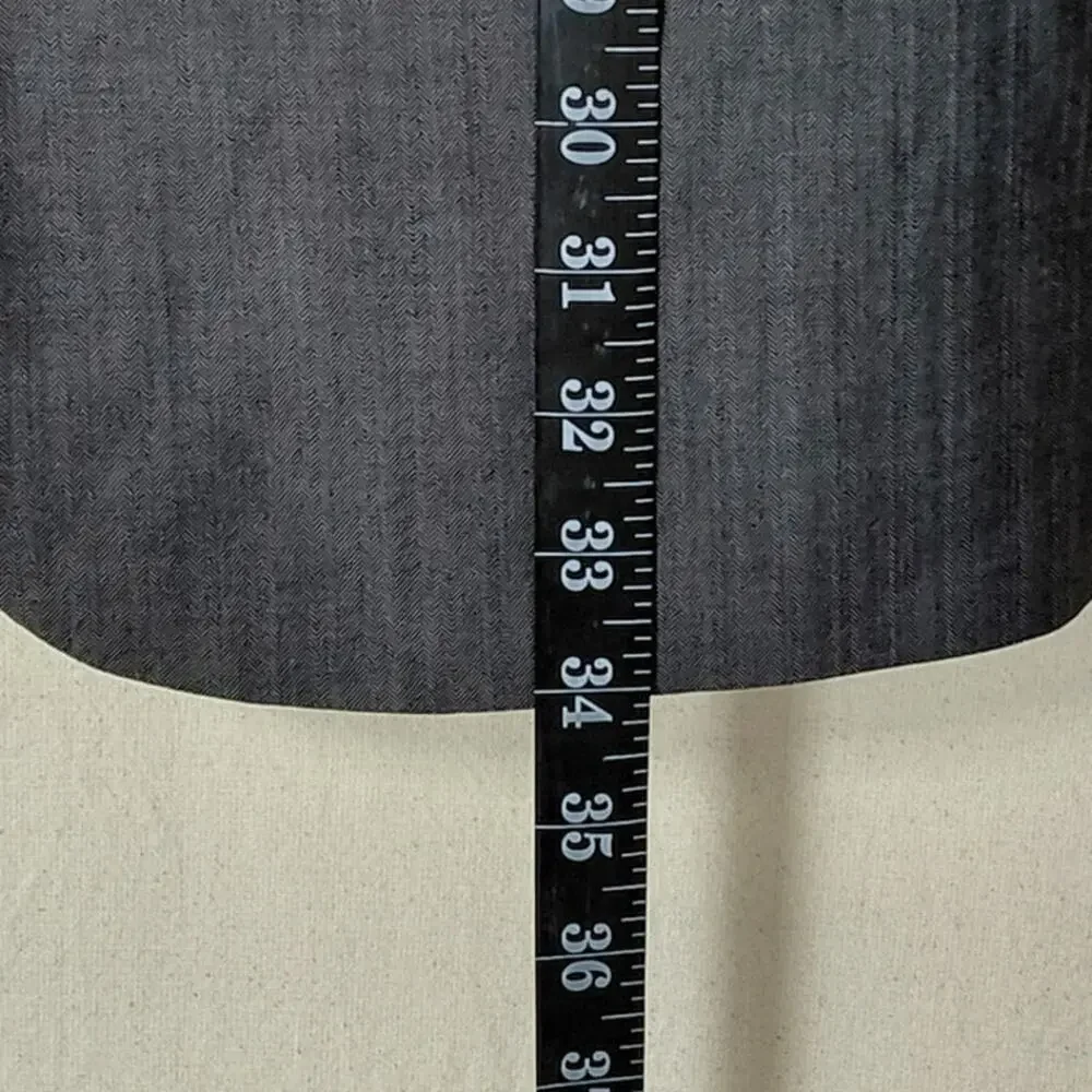 Fortini Virgin Merino 3-Button Suit Jacket Blazer Men See Measurements